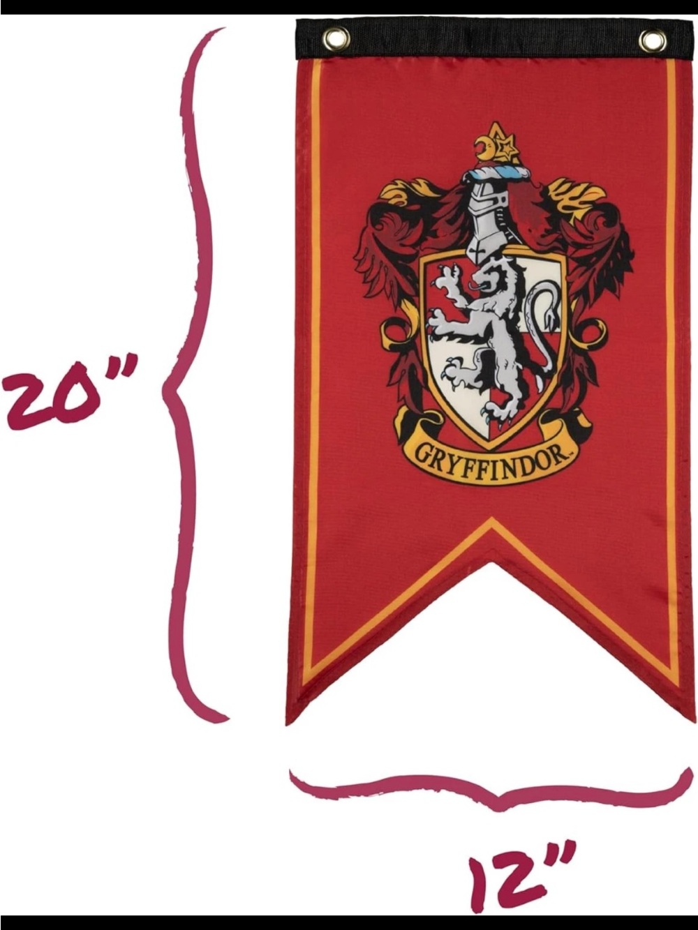Harry Potter House Banners Flag Set Of 5–NEW - Picture 7 of 8